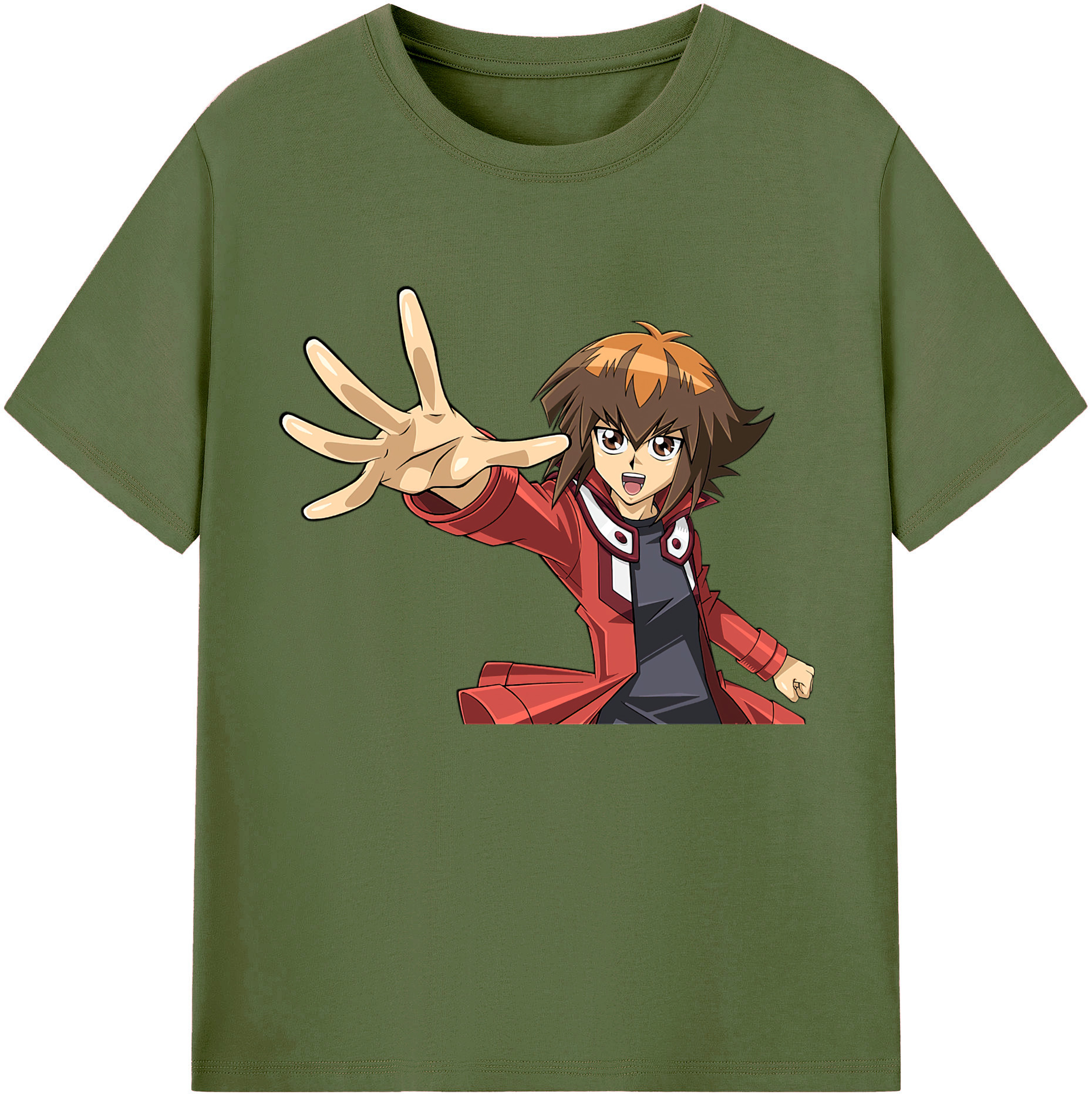 （画像用） 遊☆戯☆王 Yu-Gi-Oh! 綿100％半袖Tシャツ（フロントプリント）